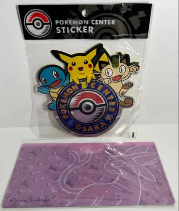 포켓몬 센터 오사카 스티커 포켓몬 센터 온라인 마스크 케이스