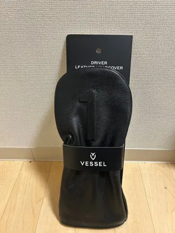 VESSEL 베젤 드라이버 헤드커버 천연 가죽 가죽 새상품
