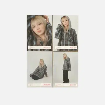 사쿠라자카46 후지요시 카린 체크 코디 브로마이드 컴프