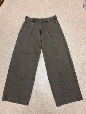 (새상품급) DICKIES / 버티컬 컷 데님 저널 스탠다드