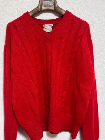 80s turnbull&asser 캐시미어 니트 스코틀랜드제