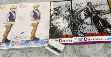 건담W BLEACH 제일복권 클리어 포스터 룸키풍