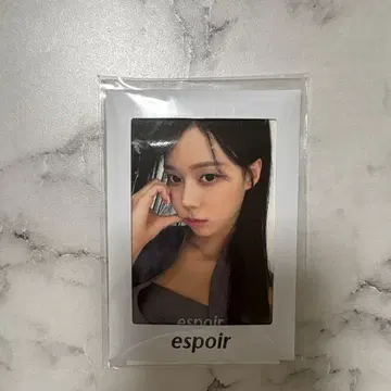 espoir 윈터 트레이딩 카드 aespa