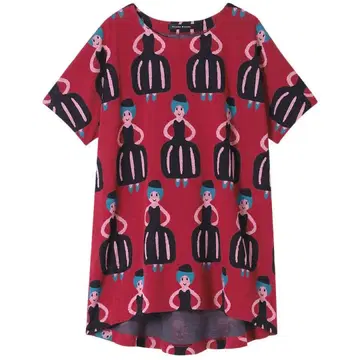 LL 와코루 마타노 아츠코 파자마 상의 룸웨어 튜닉