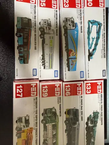 토미카 미니카 세트 127 133 135 136 139