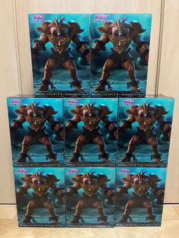 봉인된 엑조디아 케이블 홀더 피규어 8점 묶음 판매