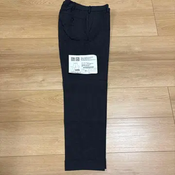 유니클로 UNIQLO 감동 팬츠 다크 그레이 W70