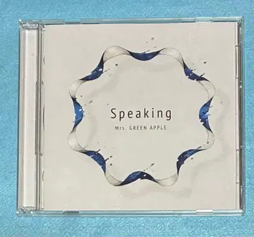 정품 Mrs.GREEN APPLE Speaking 초회반 CD DVD