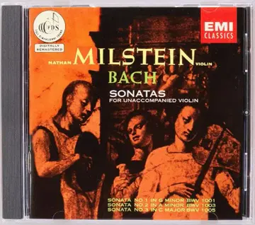 (CD) 미르슈타인 [ 바흐: 무반주 바이올린을 위한 소나타 ] 수입반