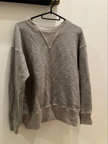 Warehouse 덕 디거 양V 맨투맨 38 그레이