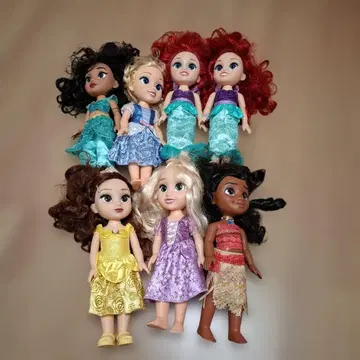 커스텀 인형 8체 세트 디즈니