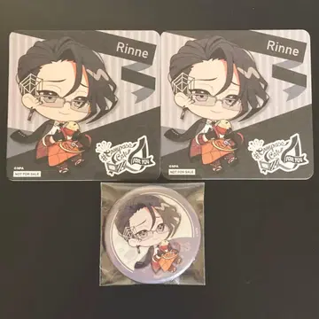 컴퍼스 컴퍼스 카페 이토마와린네 린네 코스터 캔뱃지