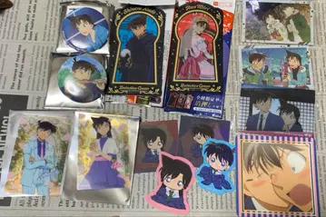 명탐정 코난 남도일(쿠도 신이치) 유미란(모리 란) 굿즈 세트