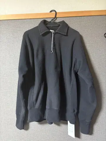 a.presse Vintage Half Zip Sweatshirt