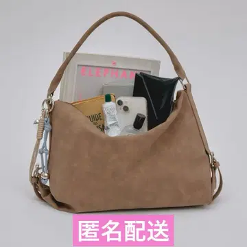 참 포함 원핸들 벨트 디자인 백 여성용 대용량 숄더백