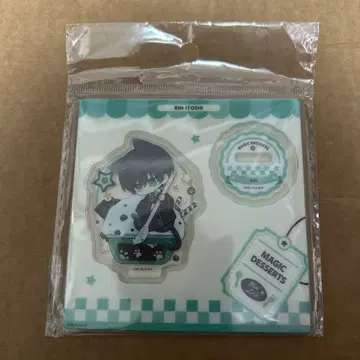 중국 한정판 블루 록 매직 디저트 이토시 린 아크릴 스탠드