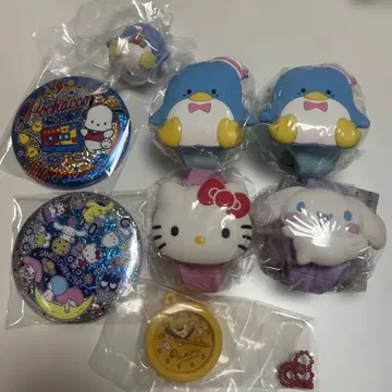 산리오 캔뱃지, 마스코트 워치 외 8종 세트