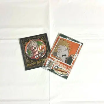 히로아카 바쿠고 카츠키 생일 캔뱃지 생일 디오라마 2022