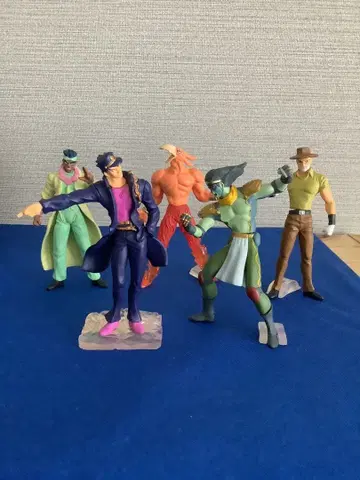 가챠 HG 시리즈 죠죠의 기묘한 모험 미니 피규어 전 5종