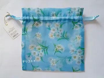 FEILER 페이러 화이트 마가렛 복조리 오간자 새상품 미사용