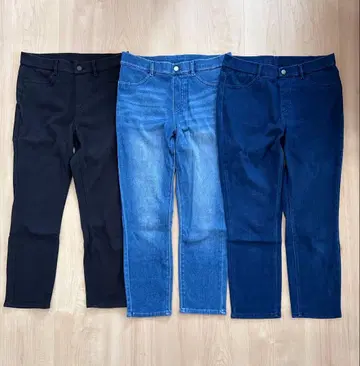 UNIQLO 울트라 레깅스 스트레치 팬츠 3세트