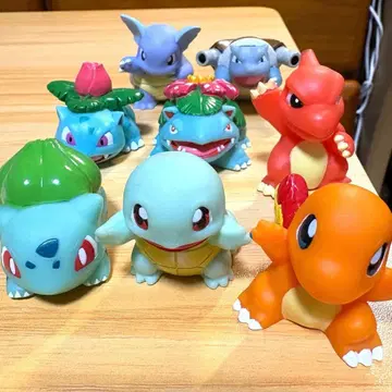 [ 포켓몬 키즈 ] 초대 3대장 진화 이상해씨 파이리 꼬부기 손가락 인형