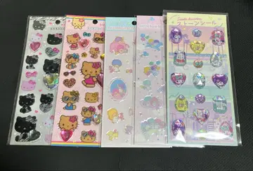 정품 글리터 큐빅 산리오 키라푸쿠 리틀 트윈 스타