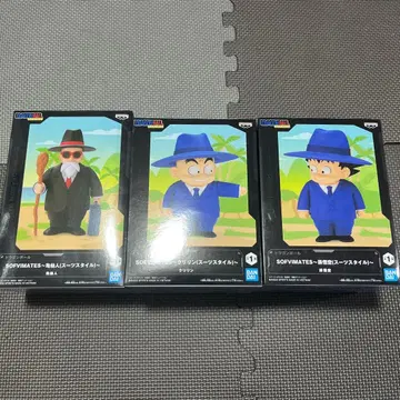 드래곤볼 SOFVIMATES 피규어 손오공 크리링 무천도사 수트