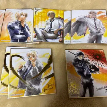 명탐정 코난 색지 8장 세트 아무로 토오루