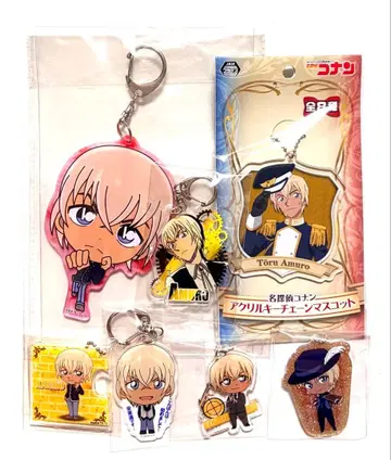 코난 아무로 토오루 아크릴 키링 묶음 판매