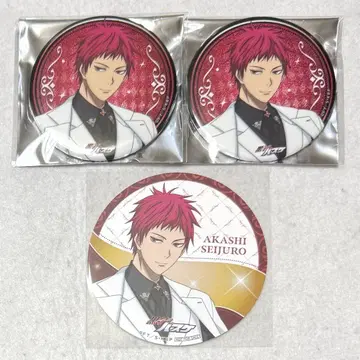 쿠로코의 농구 아카시 세이쥬로 GiGO 카페 캔뱃지 코스터