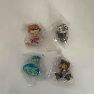 주토피아2 어깨 쿵 피규어 가챠 컴플리트 세트 컴프