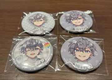 컬러풀피치 히로군 캔뱃지 4개 세트