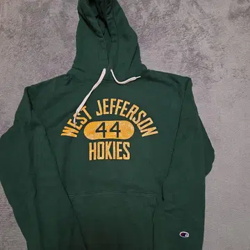 Champion 그린 컬러 후드티 L 사이즈