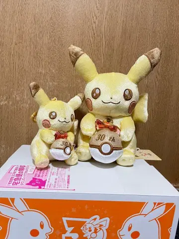 피카츄 30주년 기념 봉제 인형 세트