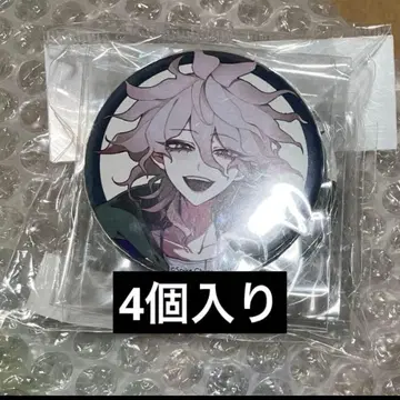 단간론파 코마에다 나기토 빌레뱅 캔뱃지 4개 빌리지 뱅가드