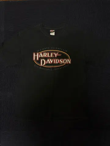 Harley-Davidson 티셔츠 블랙