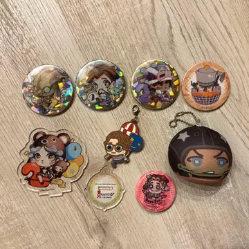 제5인격 굿즈 묶음 판매 아크릴 스탠드 캔뱃지 만주 러버 참 8점