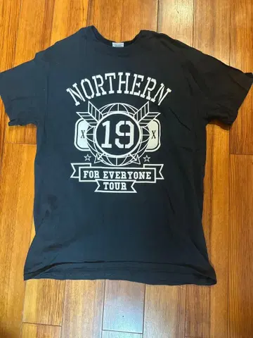 NORTHERN 19 FOR EVERYONE TOUR T셔츠 M사이즈