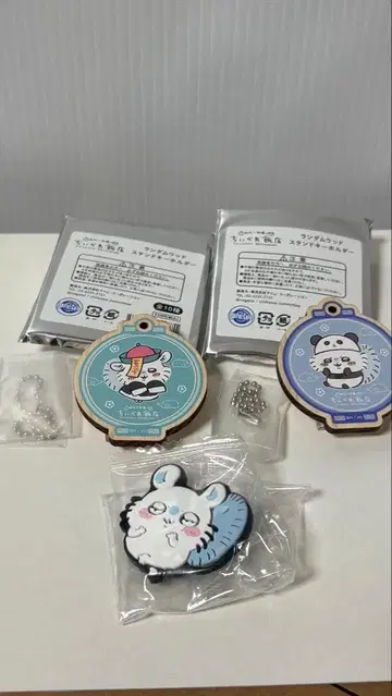 치이카와 모몽가 우드 스탠드 키링 세트 판매