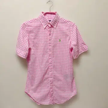 폴로 랄프로렌 깅엄 체크 코튼 셔츠