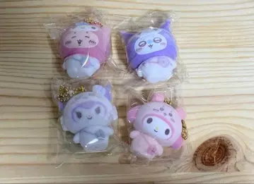 산리오 치이카와 (먼작귀) 시크릿 플로키 마스코트 참 묶음 판매 3