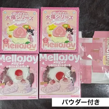 Mellojoy 메로조이 대복 시리즈 딸기 쇼트 케이크 슬라이스