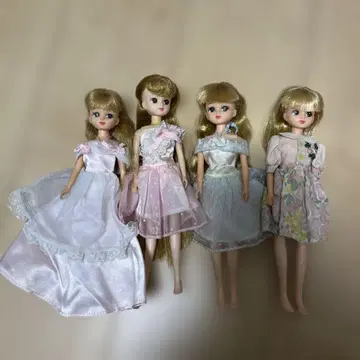 리카짱 인형 4체 세트