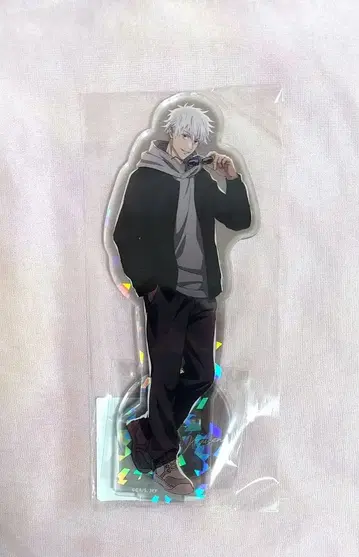 주술회전 말큐브 고죠 사토루 홀로 아크릴 피규어 스탠드 아크스타