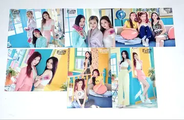 ITZY 유닛 랜덤 트레이딩 카드 6장 세트