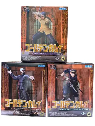 골든 카무이 피규어 3체 세트