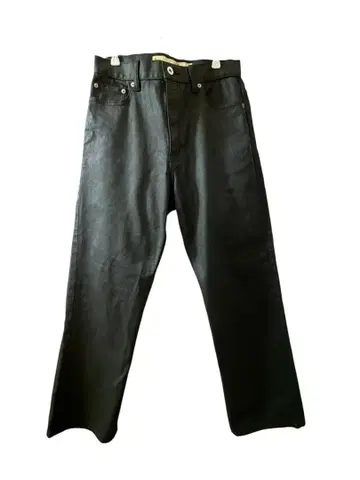 NANO universe 코팅 데님 팬츠