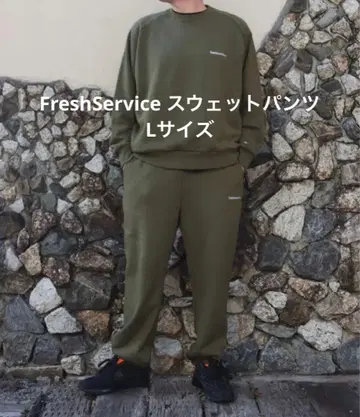 프레쉬 서비스 맨투맨 팬츠 L size