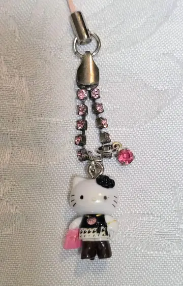 지역 한정 키티 홋카이도 스스키노 한정판 스트랩